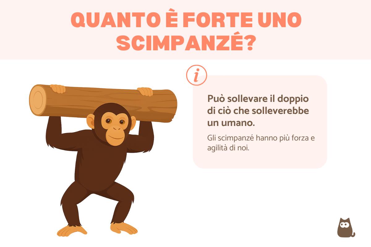 La forza degli scimpanzè